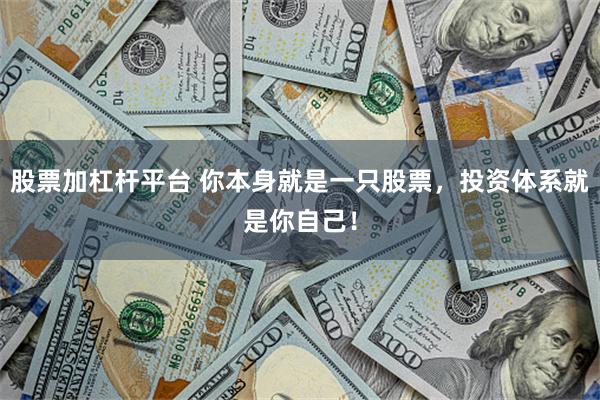股票加杠杆平台 你本身就是一只股票，投资体系就是你自己！