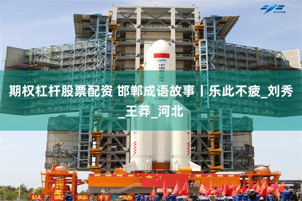 期权杠杆股票配资 邯郸成语故事丨乐此不疲_刘秀_王莽_河北