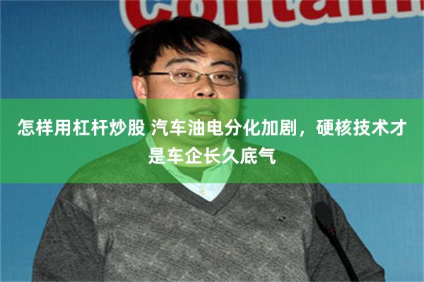 怎样用杠杆炒股 汽车油电分化加剧，硬核技术才是车企长久底气