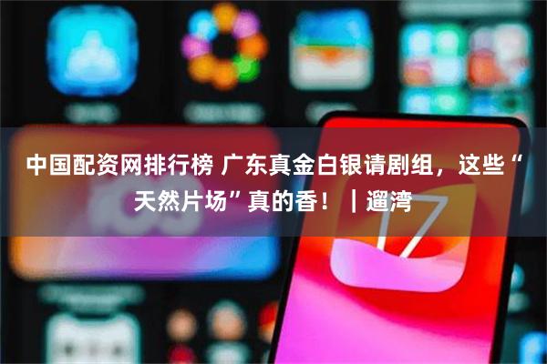 中国配资网排行榜 广东真金白银请剧组,这些“天然片场”真的香!|遛湾