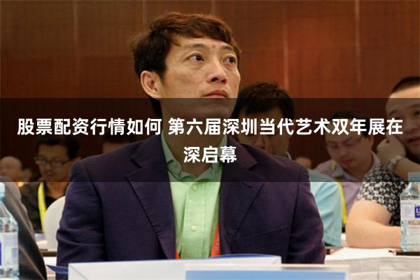 股票配资行情如何 第六届深圳当代艺术双年展在深启幕
