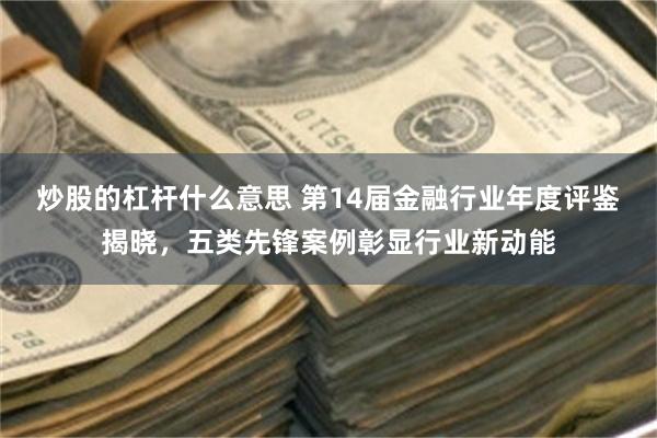 炒股的杠杆什么意思 第14届金融行业年度评鉴揭晓,五类先锋案例彰显行业新动能
