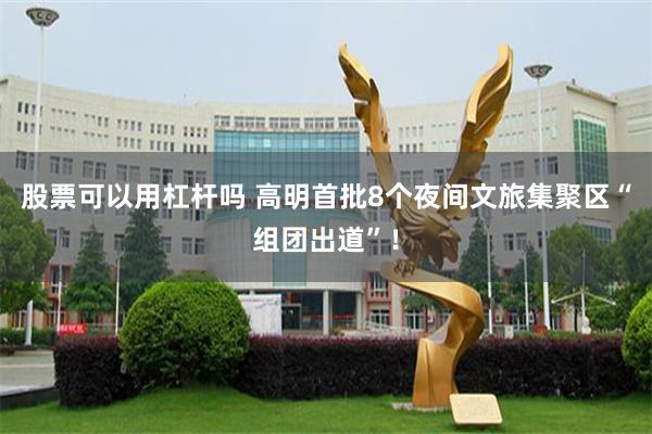 股票可以用杠杆吗 高明首批8个夜间文旅集聚区“组团出道”!