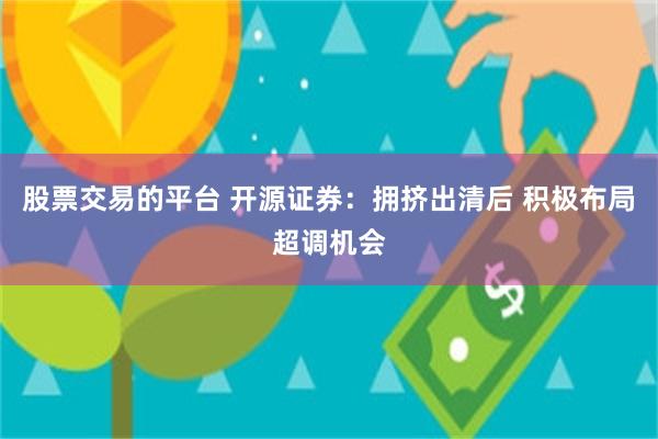 股票交易的平台 开源证券：拥挤出清后 积极布局超调机会